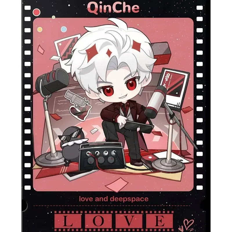 Anime Love and Deepspace Sylus Rafayel Xavier Zayne Caleb Stand Q Version Model Acrylic Plaque Desktop Ornament Fan Collection