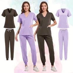 Wholesale Operating Room Medical Uniform Scrub Hospital Working Scrubs Set Medica l Supplies Nurse Dental Surgery Suit Workwear