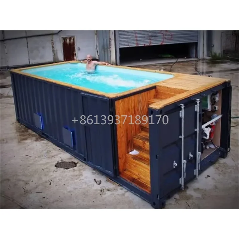 Customized Container Swimming Pools Production Mobile Swimming Pools By Container