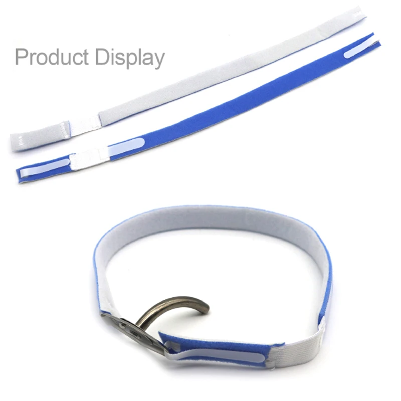 สายรัดยึดท่อช่วยหายใจแบบใส่ในช่องลม พร้อมพยุงคอ ปรับระดับได้ ยืดหยุ่น สำหรับผู้ที่มีรูดักในหลอดลม
