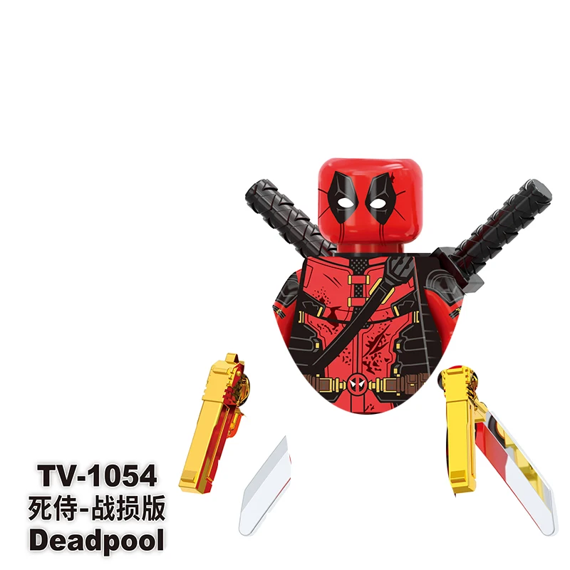 Spiel Mortal Kombat Bausteine Spielzeug Geschenke The Last of Us DIY Mini-Actionfiguren für Kinder Party DT042-045
