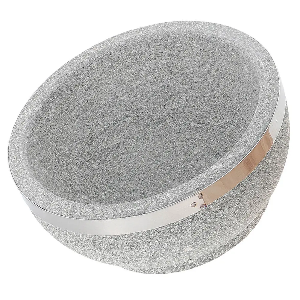 

Каменная чаша для бибимбапа, корейская посуда из натурального камня, сохраняющая тепло, огнеупорная, для домашнего использования