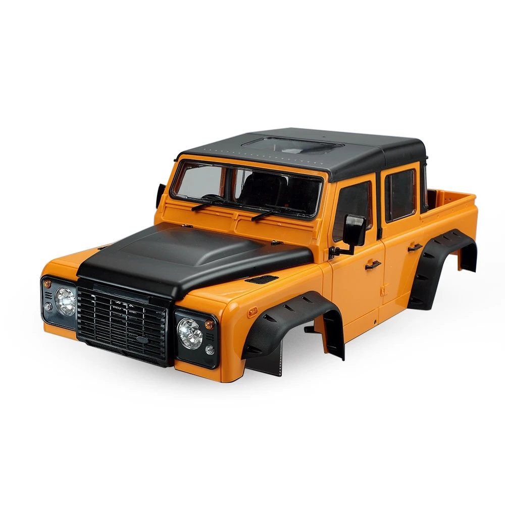 

313Mm 12.3in Wheelbase D130 Pickup Body Shell for 1/10 RC Crawler Car TRX4 -4 Axial SCX10 90046,B