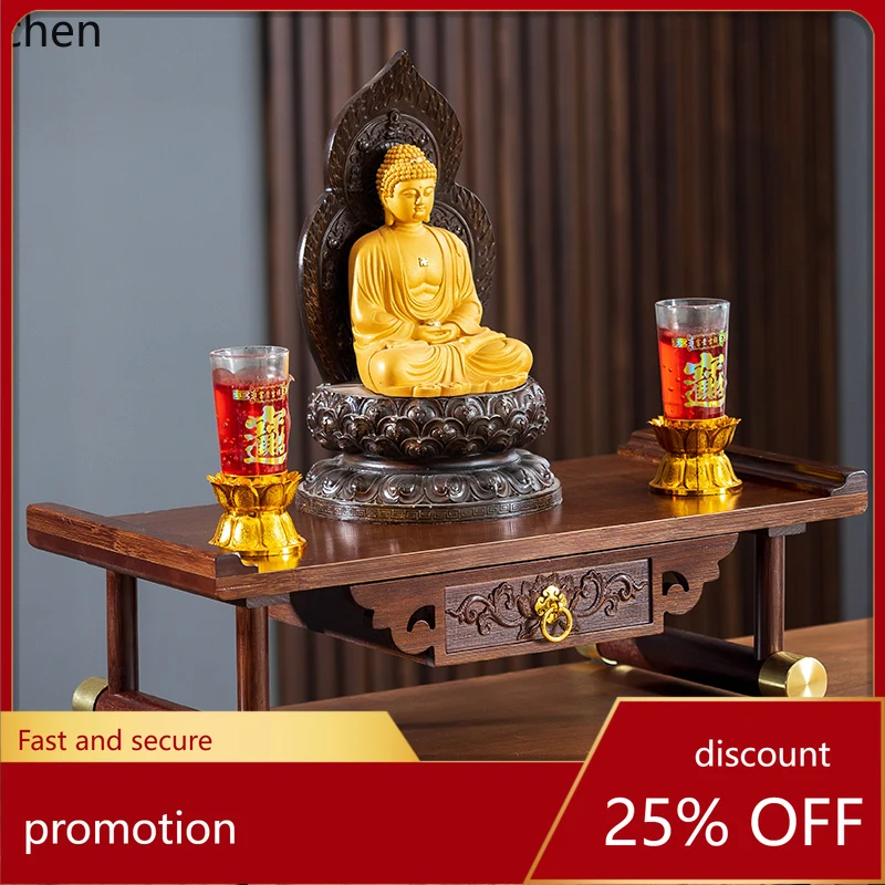 

YFY Altar Buddha Platform Base Pad Heightened Buddha Statue Altar Worship Table Base
