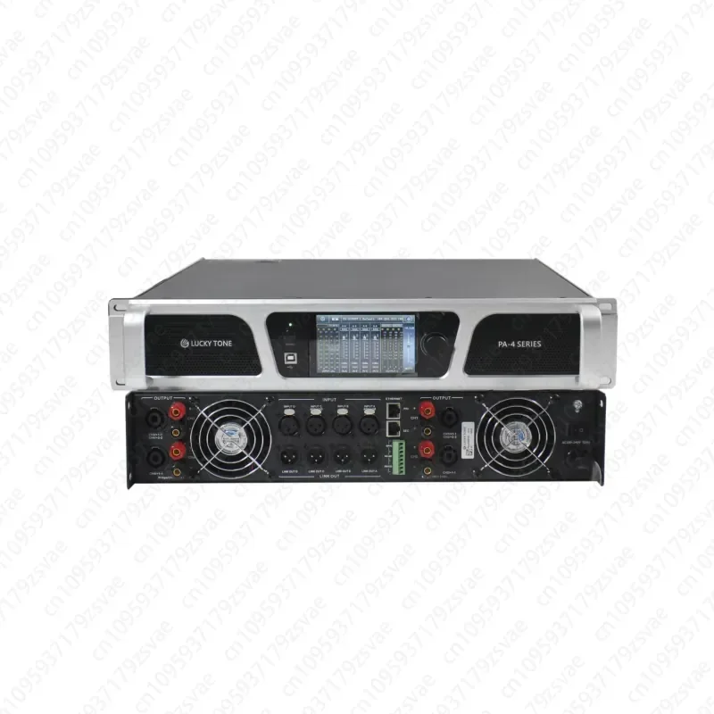 V 4 Channel Amplifier with Dante Network Conference Hall & Multi-Zone Ceiling Speaker with Amplifier