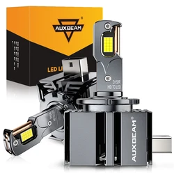 AUXBEAM D-PRO Series LED Headlight Bulb D1 D1S D1R D2 D2S D2R D3 D3S D3R D4 D4S D4R 70W 22000LM HID REPLACEMENT 6500K COOL WHITE