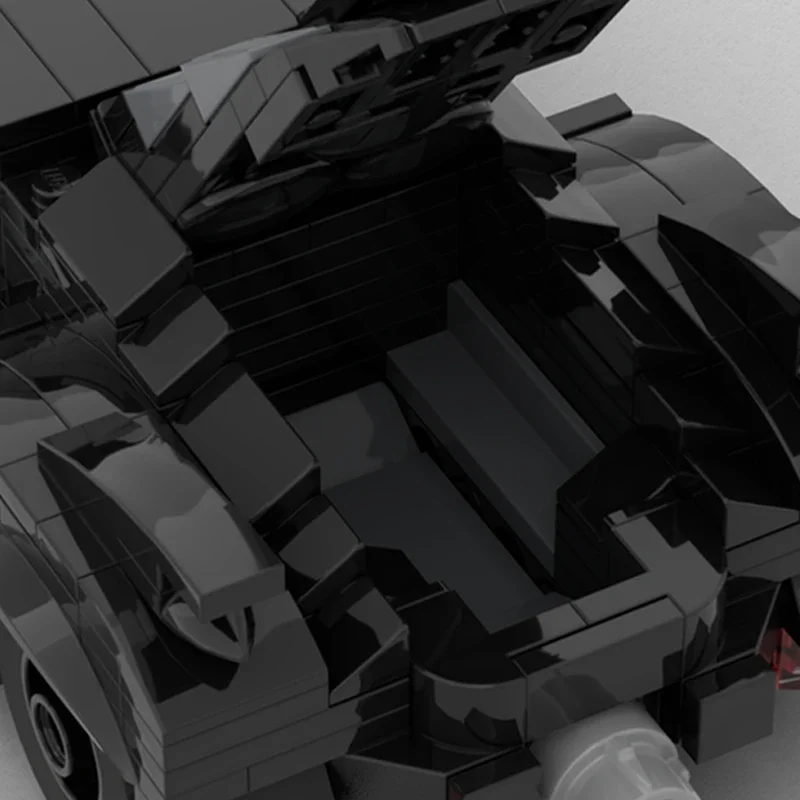 Moc Building Bricks Famous Movie Car Model Bat Supercar V2 Technology Modular Blocks Gifts Toys For Children DIY Sets Assembly