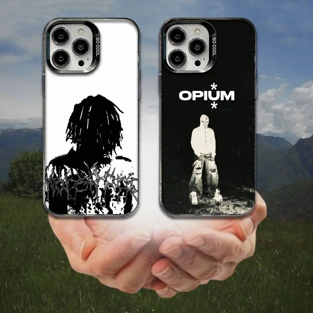 

Ken Carson More Chaos Phone Case For iPhone 16,15,14,13,12,11,8,7,Pro,Max,Plus,Mini,XS,SE Anti Fall Black Matte Hard