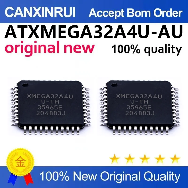 （5pcs-100pcs）Original genuine ATXMEGA32A4U-AU XMEGA32A4U QFP-44 microcontroller chip IC