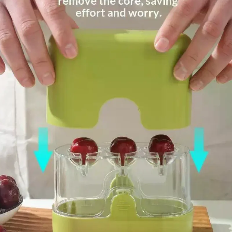 

New Food Grade Multi Slot Cherry Pitter With Fast One Press Operation Easy Clean For Home Kitchen Baking