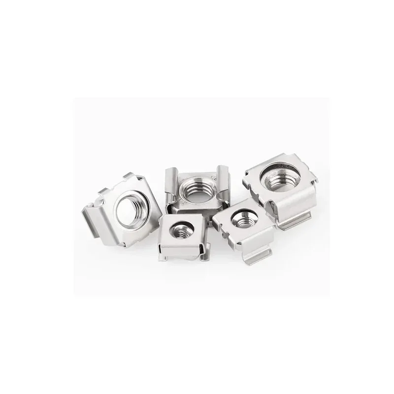 Square Elastic Rack Clip Color Zinc Nickel 304 Stainless Steel M4 M5 M6 M8 M10