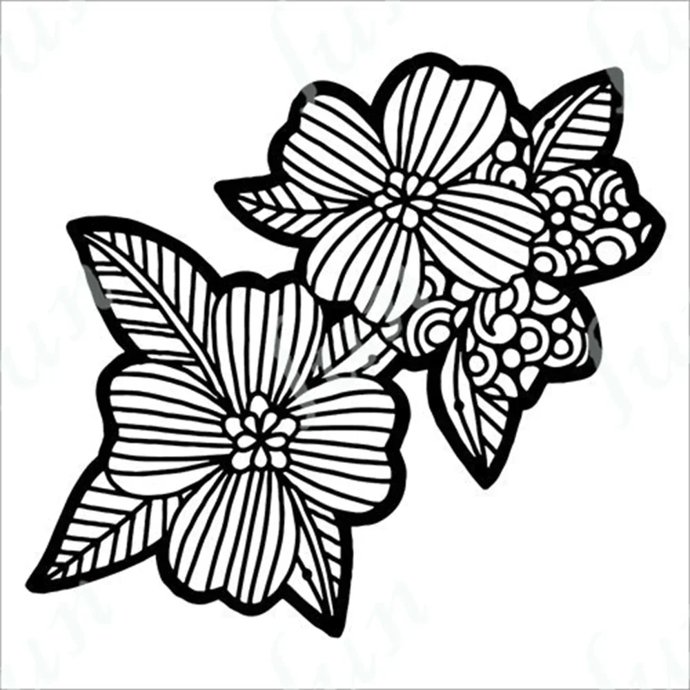 Drawing Stencils Scrapbook for Card Make DIY Crafts New Supplies 2024 Framed Garden Layered Stencil Coloring Journal