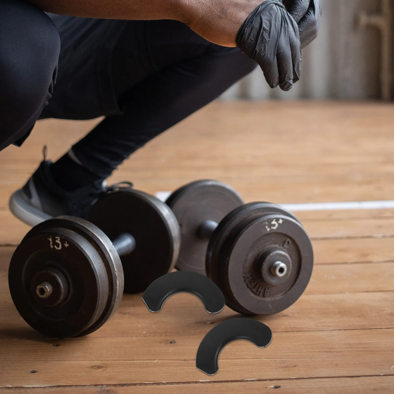 20개 덤벨 홀더 충격 방지 패드 고무 바닥 보호 피트 - Home Gym Rubber Flooring 리뷰 및 가격