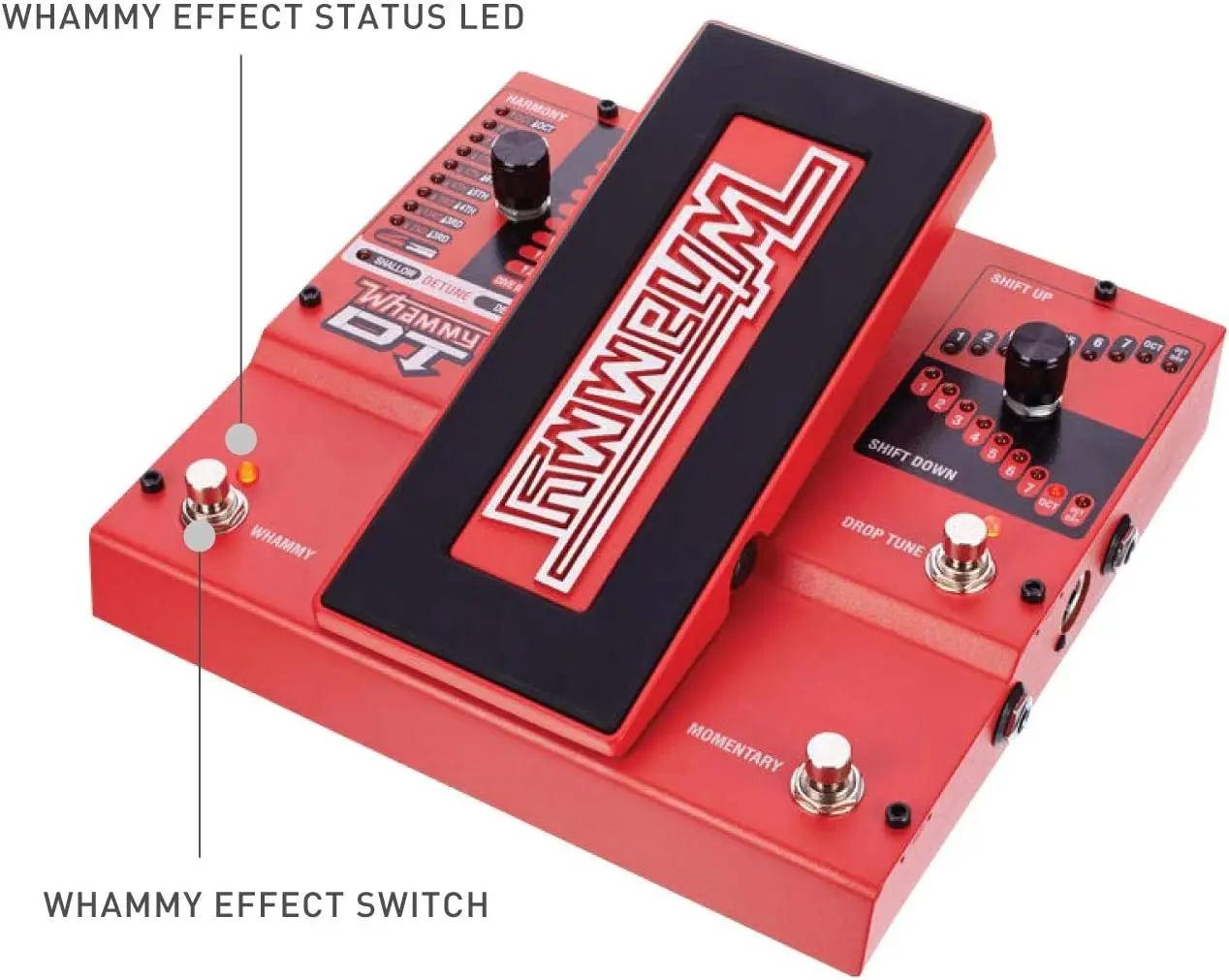 Whammydtv-01 DT Drop Tune Guitar Effects Pedal