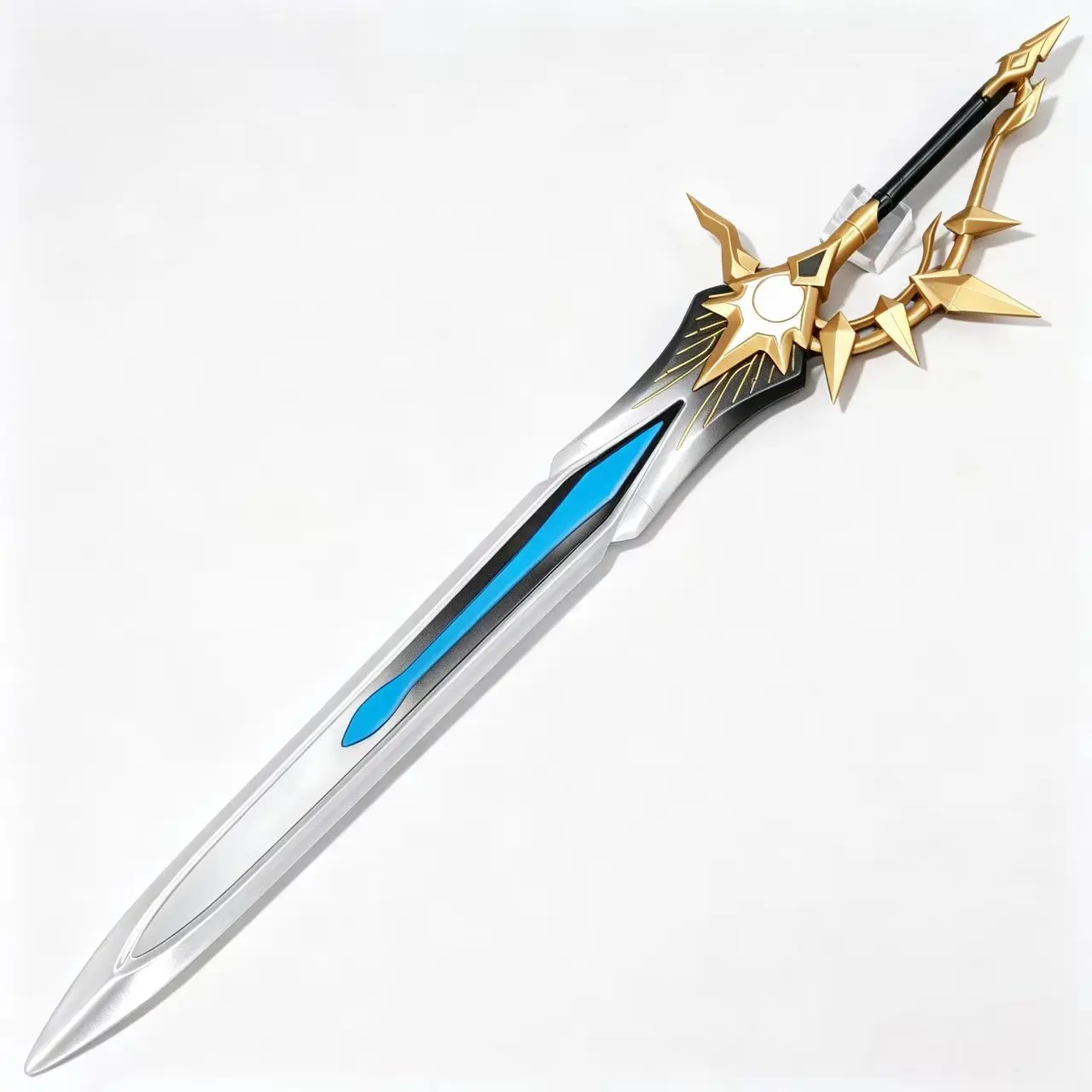 Rail Long Sword Phainon Honkai Star Cosplay Prop Anime Game Collection Display Decorative Showpiece Memorabilia Gift Props