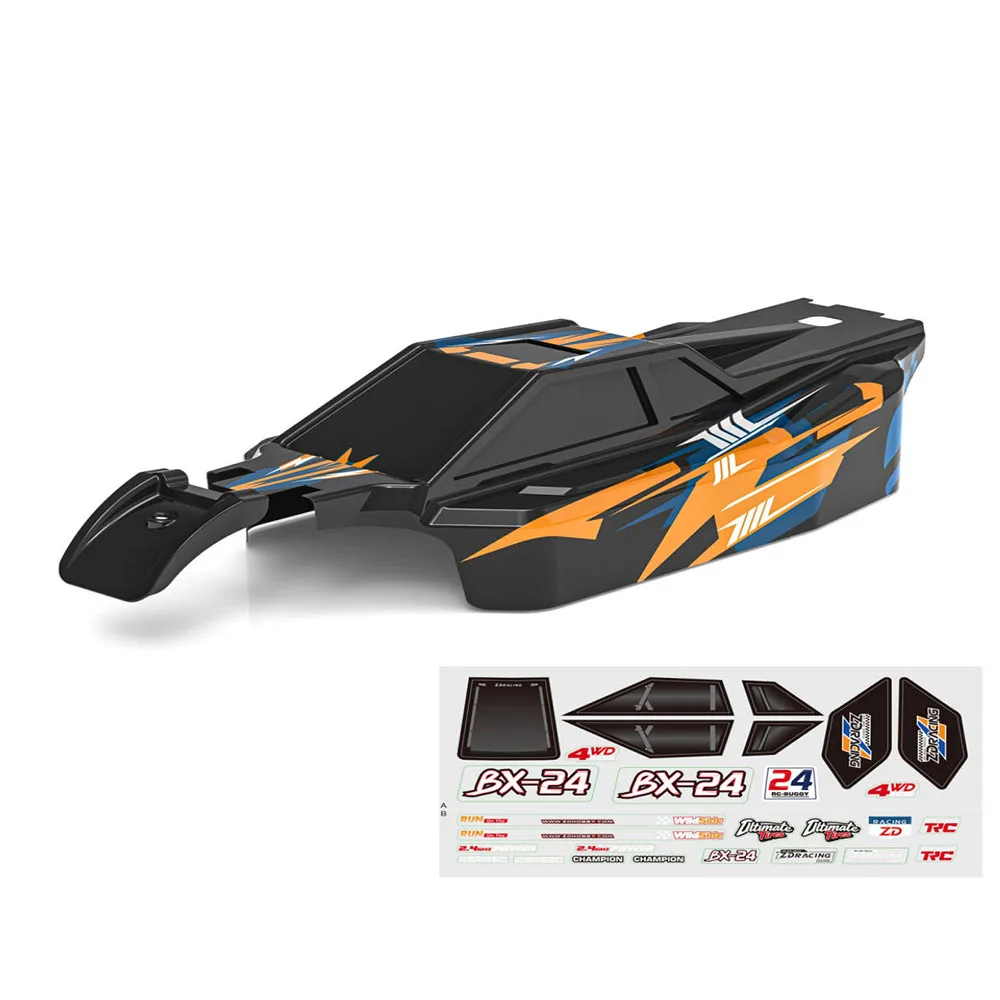 ZD Racing 1/24 BX-24 4WD Body Shell  Brushless Competition Buggy OEM Wheel Transmitter   Spare Parts