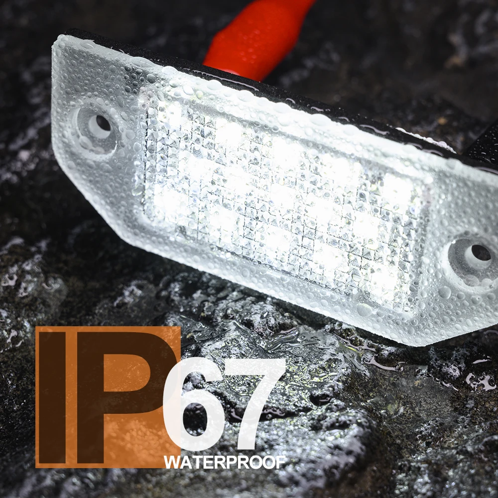 OE-Spec For VW Passat B5 3B Pre-facelift 1997 1998 1999 2000 2001 Error Free Led License Plate Lights Parking Tag Lamp 3B0943021