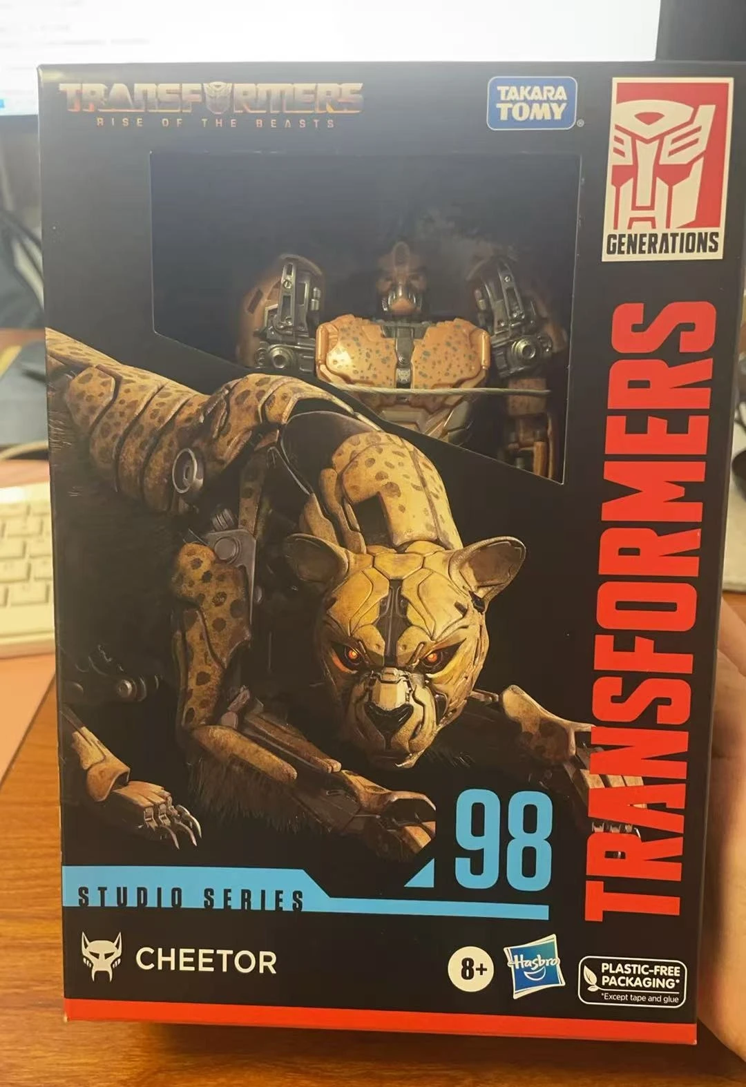 Auf Lager Hasbro Transformation Film 7 Rise Of The Beastes SS97 Airazor SS98 Cheetor Studio Series Actionfigur Roboterspielzeug Geschenk