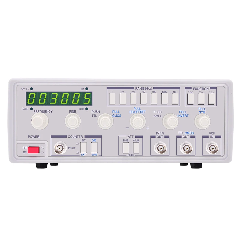 MCH low-frequency function signal generator 2MHZ, 3MHZ, 5MHZ, 10MHZ, 15MHZ signal source manufacturer wholesale