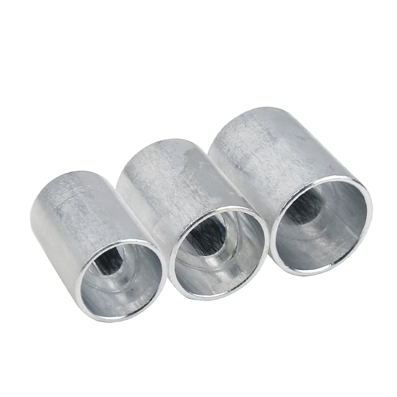 Car Air Conditioning Hose Sleeve High Quality Aluminum Alloy  R12 Use for Standard Barrier Hose Rubber Thick-wall Hose