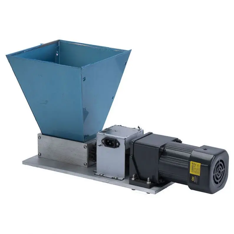 Molinillo de granos de molino de maíz de avena y malta, Mini eléctrico ajustable de acero inoxidable 304, 2 rodillos, para cerveza casera