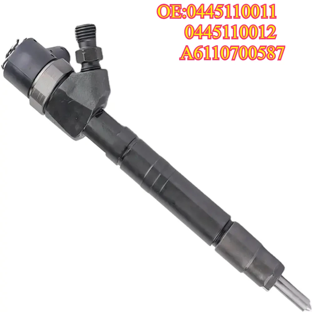 Original High Quality New For 0445110011 0445110012  A6110700587 Diesel Fuel Injector  assy for  Mercedes Benz