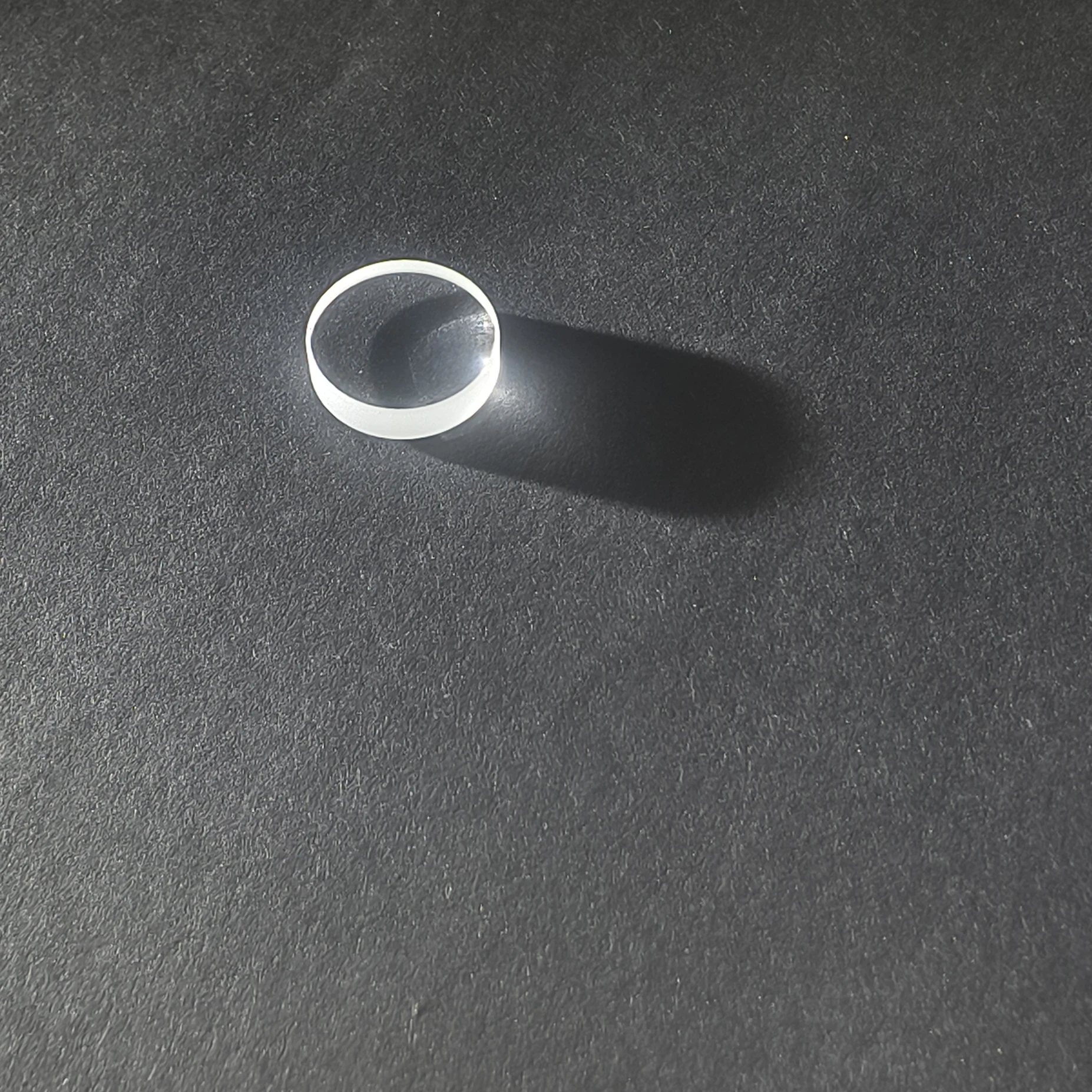 

Diameter 26mm, focal length 34mm, biconvex monolithic optical lens coating 425-675, material zk3, part number R52