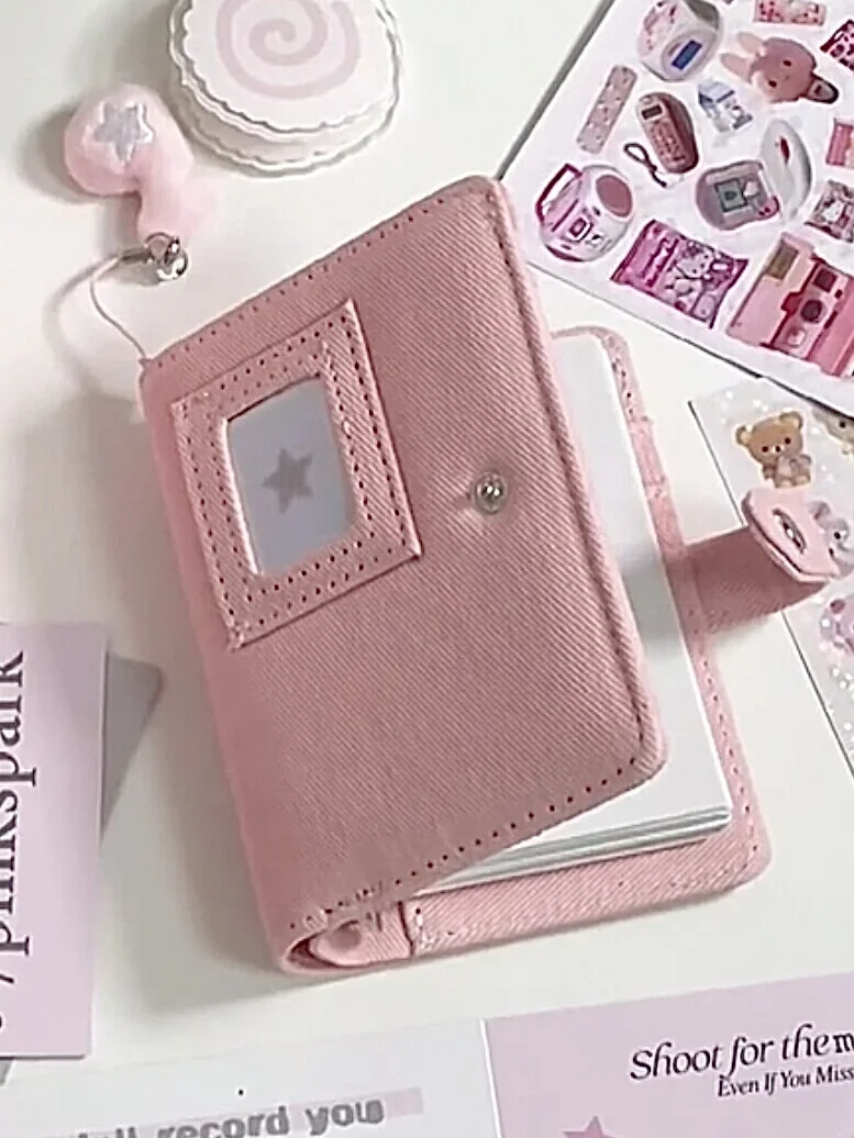 Jeans Notebook M5 Loose Leaf Journal Girl Student Diary Notebook m5 다이어리