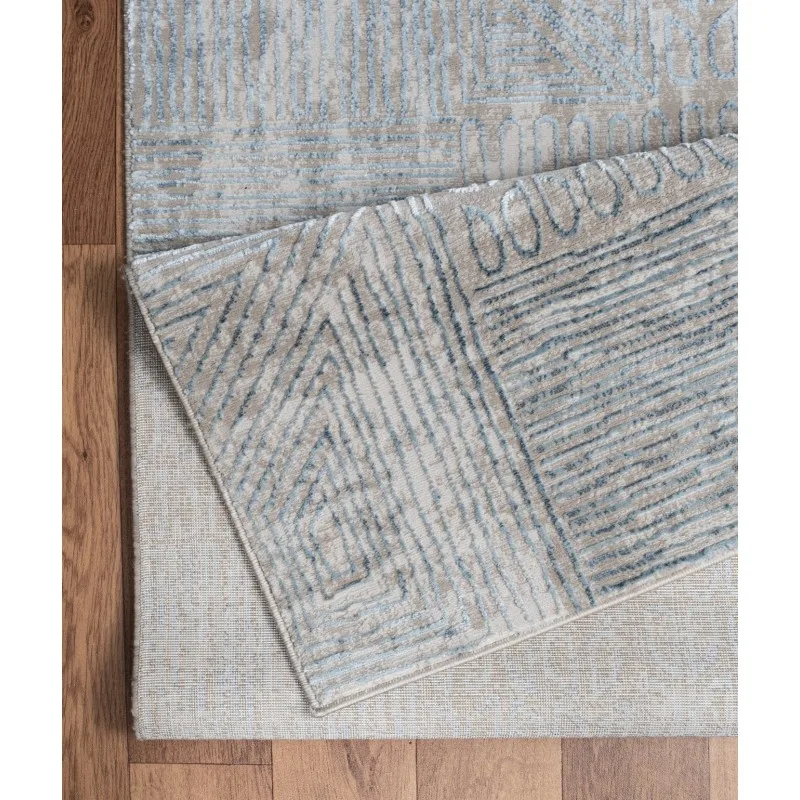 Elegance GC_CNC6009 Blue 7 ft. 10 in. x 10 ft. 3 in. Area Rug