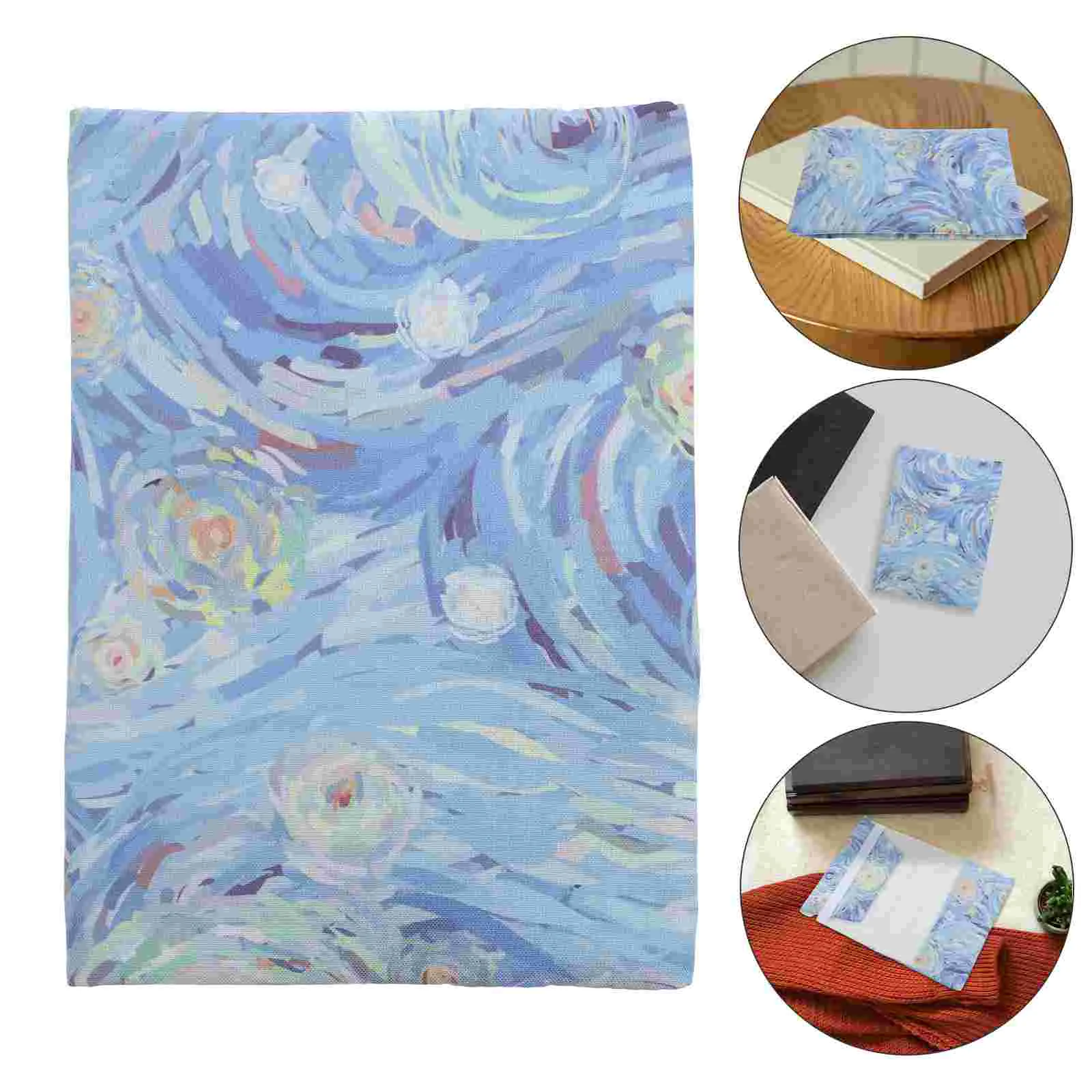 Book Cover Sleeves Wallet Protector Case Note Adjustable The Notebook Jacket for Paperbacks Cloth