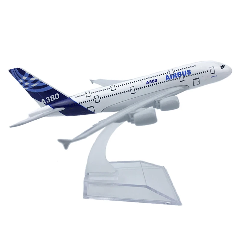 6Inch 15CM A380 A350 A330 A320 Concorde Diecast Airplane Model For Gift Collection