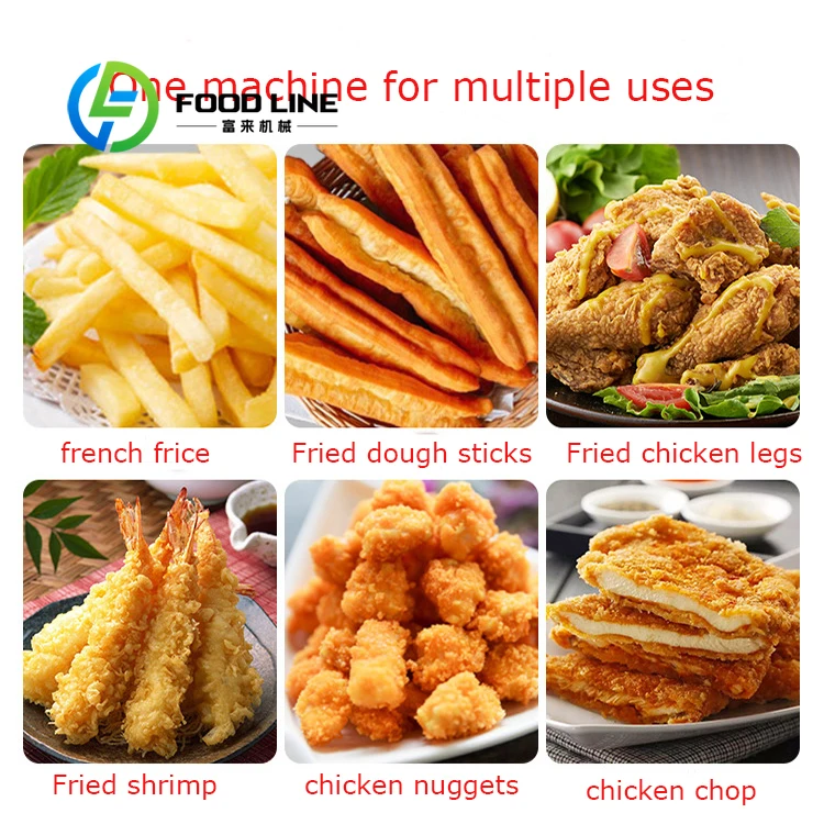 آلة مقلاة الدجاج السريعة التجارية ذات الأداء المستقر للبيع الساخن #6