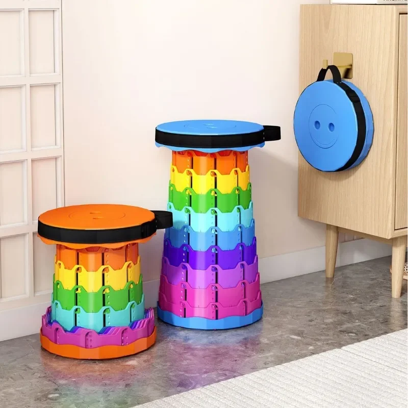 مجموعة كراسي تخييم محمولة مع مقعد صغير قابل للطي، كرسي صيد قابل للتعديل للأنشطة الخارجية كرسي التخييم