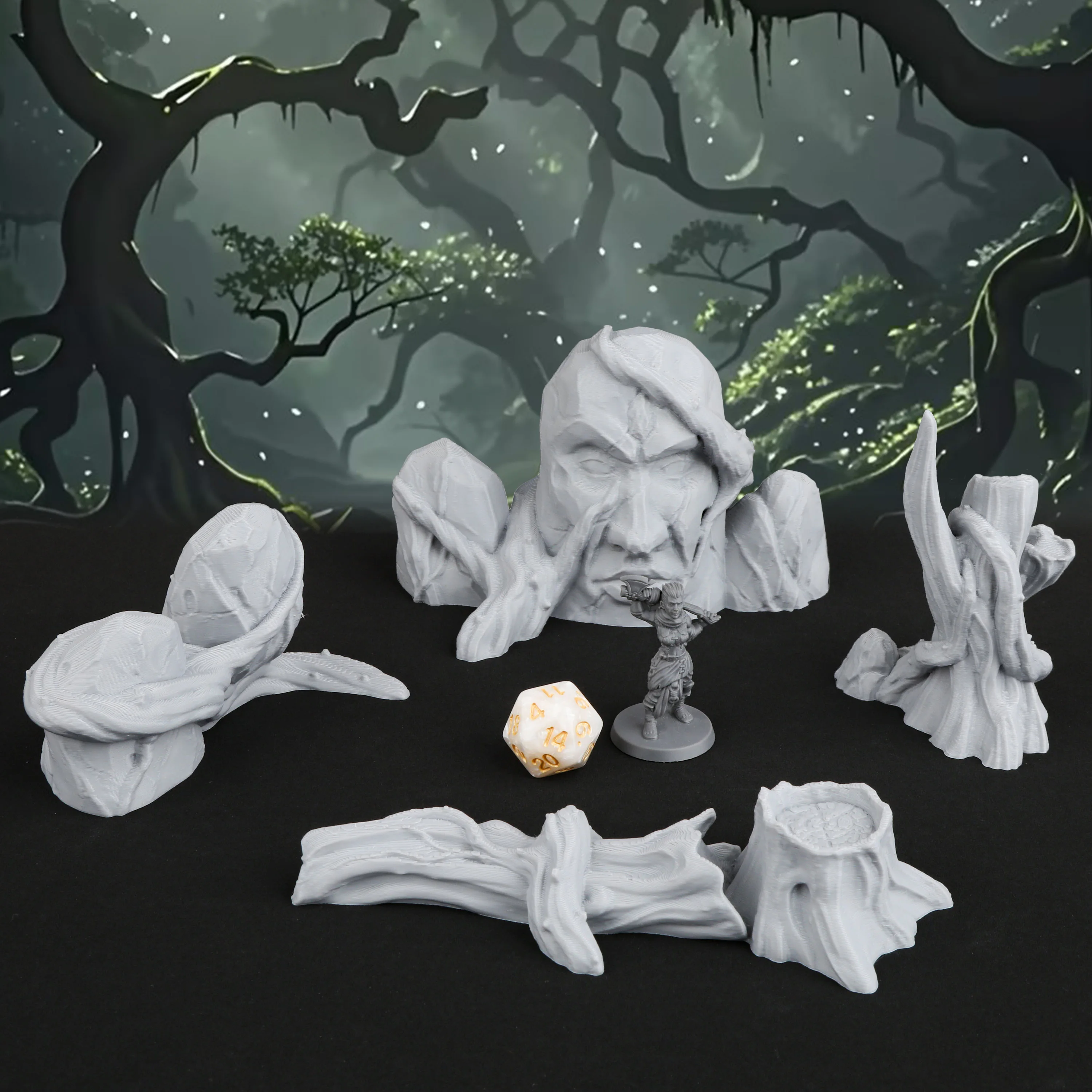 Sci-Fi Vehicle Miniature Set | Modular Heavy Units for Tabletop RPG Adventures, Smooth-Fit Assembly & Display-Ready Details