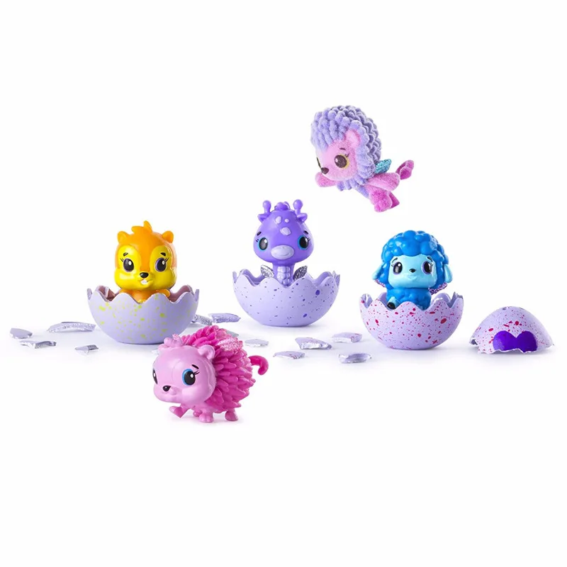 Novelty Creative toys one piece Cartoon Magic Hatch egg Surprise Doll Animal Incubation Egg Mini toy For Kids Christmas gift