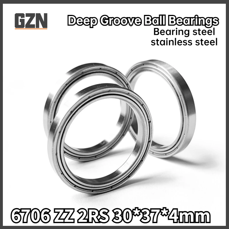 

10PCS Thin-wall Deep Groove Ball Bearing 6703ZZ 2RS S6703 Sizes 17*23*4mm Bearing Steel Stainless Steel