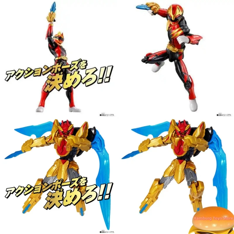 

Bandai Original In Stock Sentai Gozyuger Action Hero Tega Sword Red Anime Action Figures Model Collectio Toy Gifts Toys
