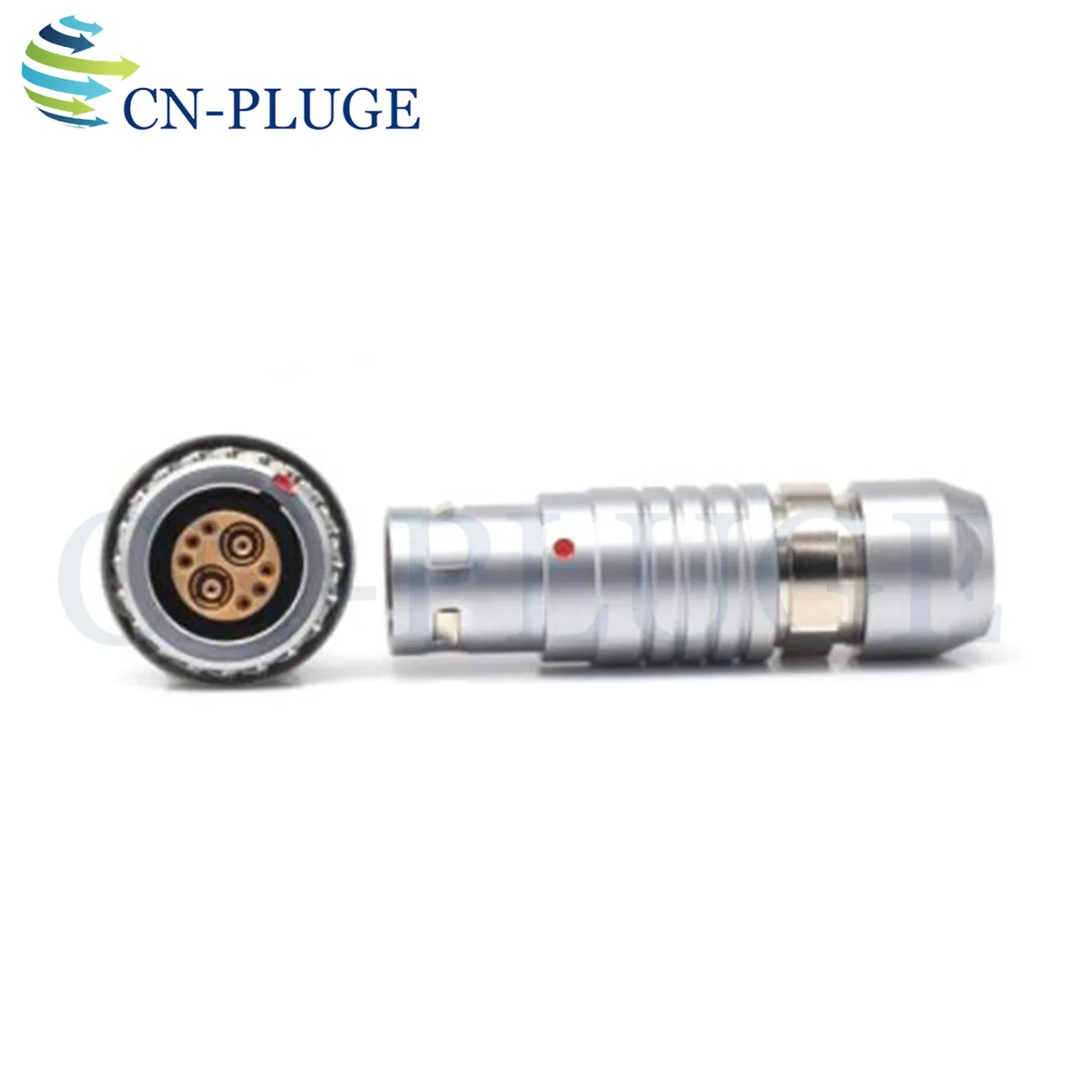 Two Axis 50 Ω Coaxial+LV 2.5G 3G Signal Electrical 3B 6+2 Pin Self-Locking Multiple Connectors And Hybrid Connectors