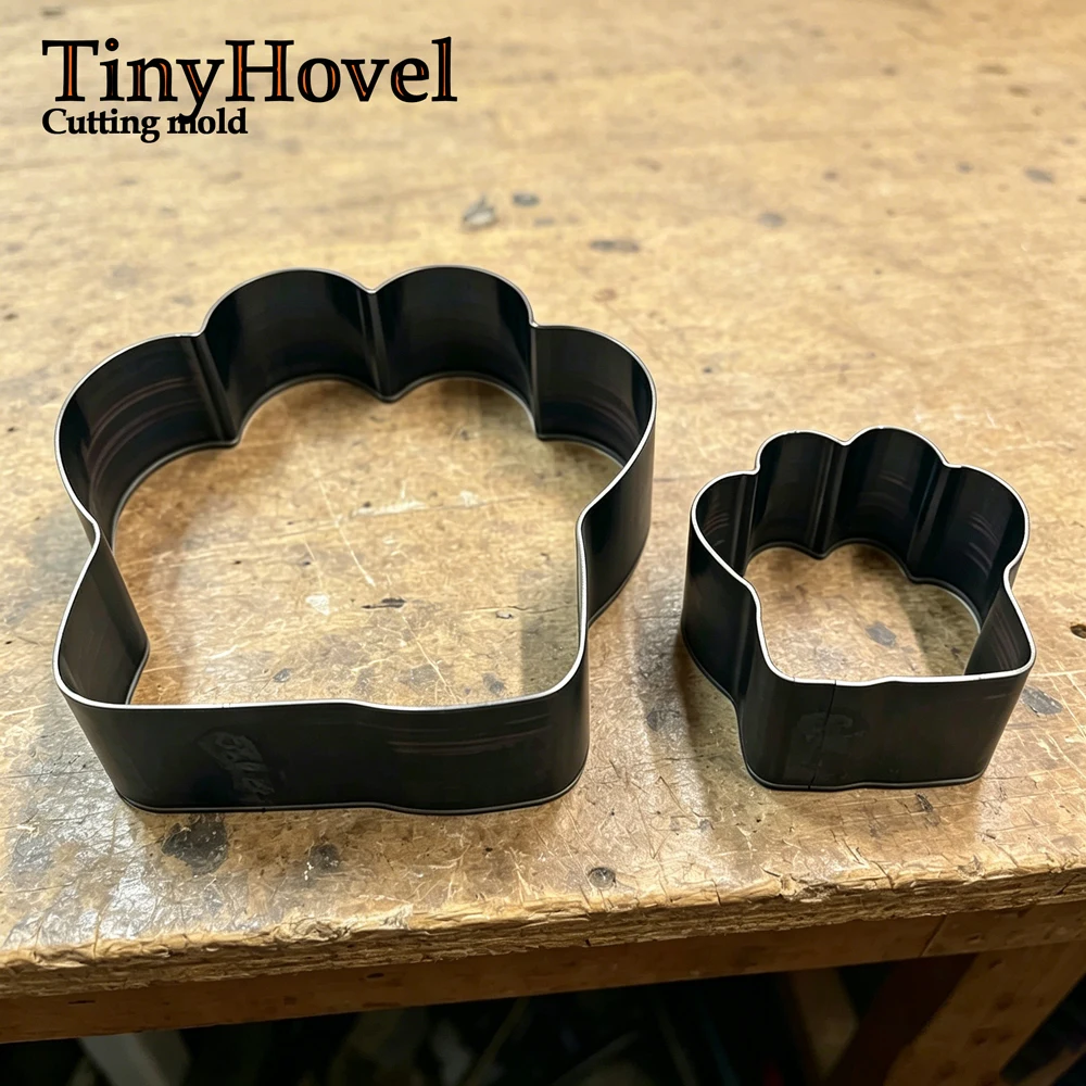 20mm-100mm Cat Claw Cat Paw Print Steel Rule Die Cut, Steel Cutting Mold, Steel Punch Cutter for leather crafts NB076
