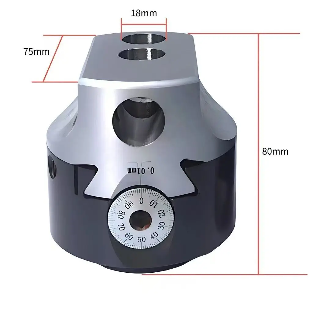 Machine Rough Boring Head Boring Machine Milling Machine Boring Bar 2 Inch 3 Inch MT/BT/NT/R8 Universal Shank