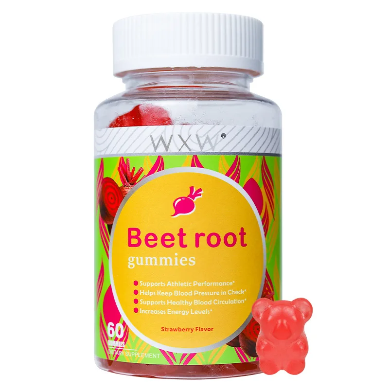 

Beetroot gummies improve exercise endurance, promote digestive health, and enhance immunity Health food