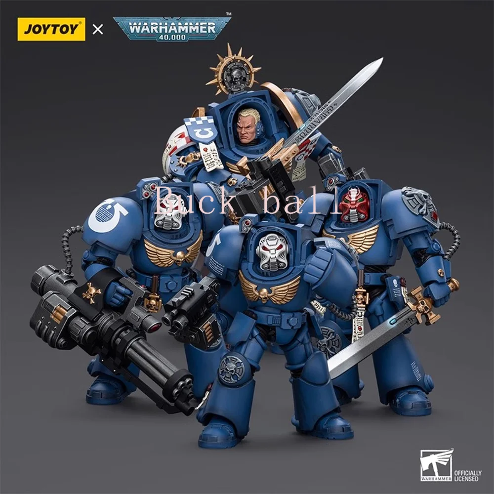 New 1/18 Joy Toy Figures Ultramarines Severus Agemman Anime Figure Terminator Captain Figurine Pvc Statue Model Collection Gk