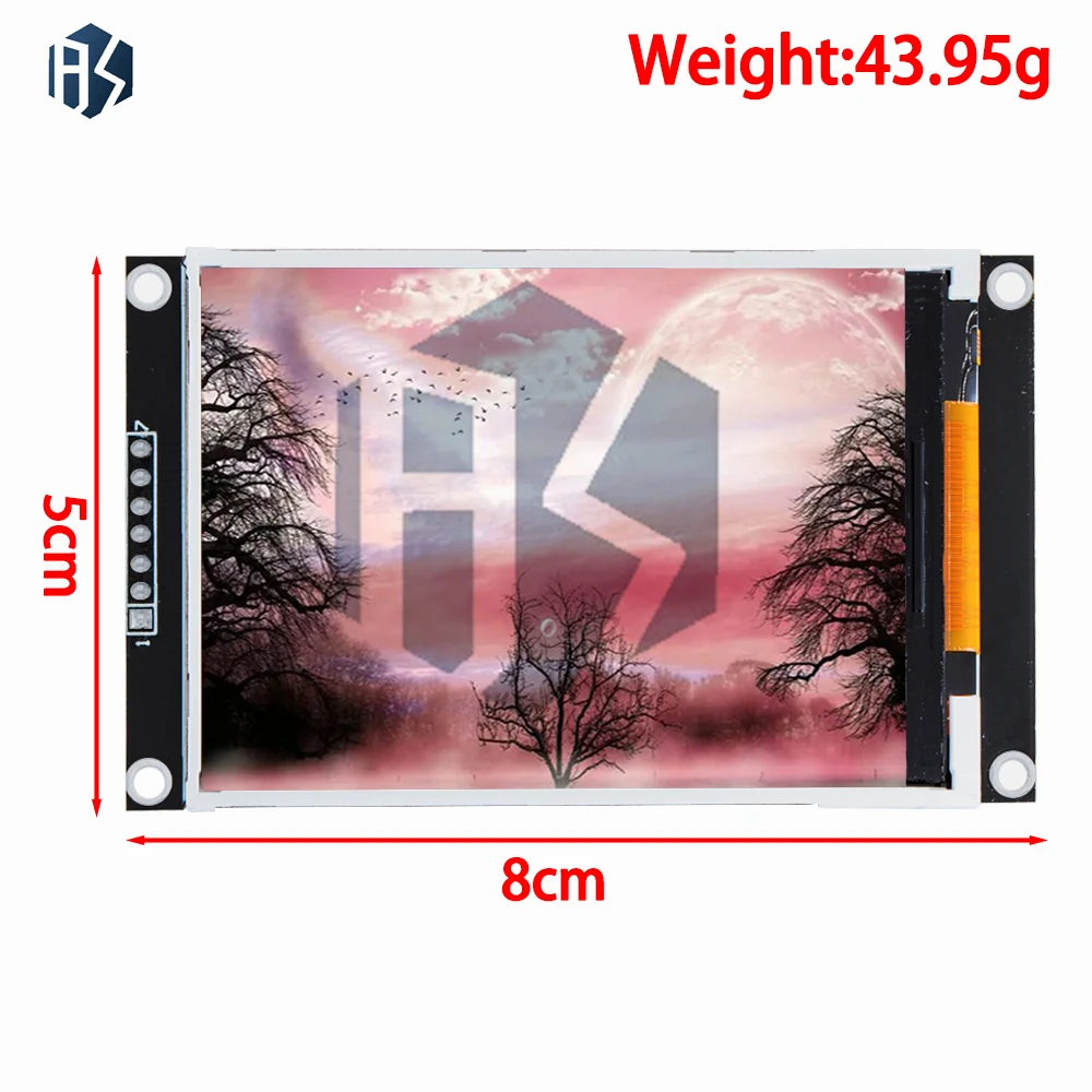 Módulo de exibição colorida TFT LCD de 1,44/1,77/2,0/2,4/2,8 polegadas - Interface SPI com driver ST7735/ILI9225/ILI9341, resoluções 128x128
