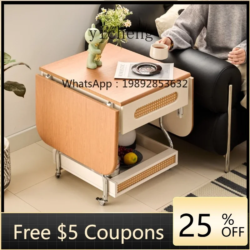 Foldable Coffee Table Modern Simple Small Household Easy to Use