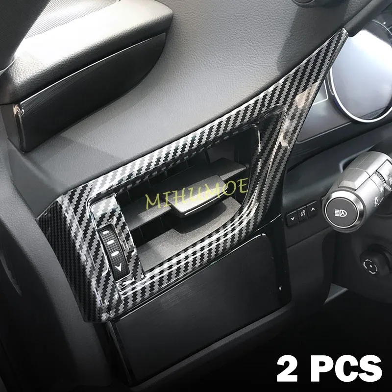 

Для Lexus ES 2022-2025 гг., приборная панель автомобиля, передняя розетка для кондиционера, вентиляционная рамка, накладки, LHD, аксессуары для интерьера из углеродного волокна