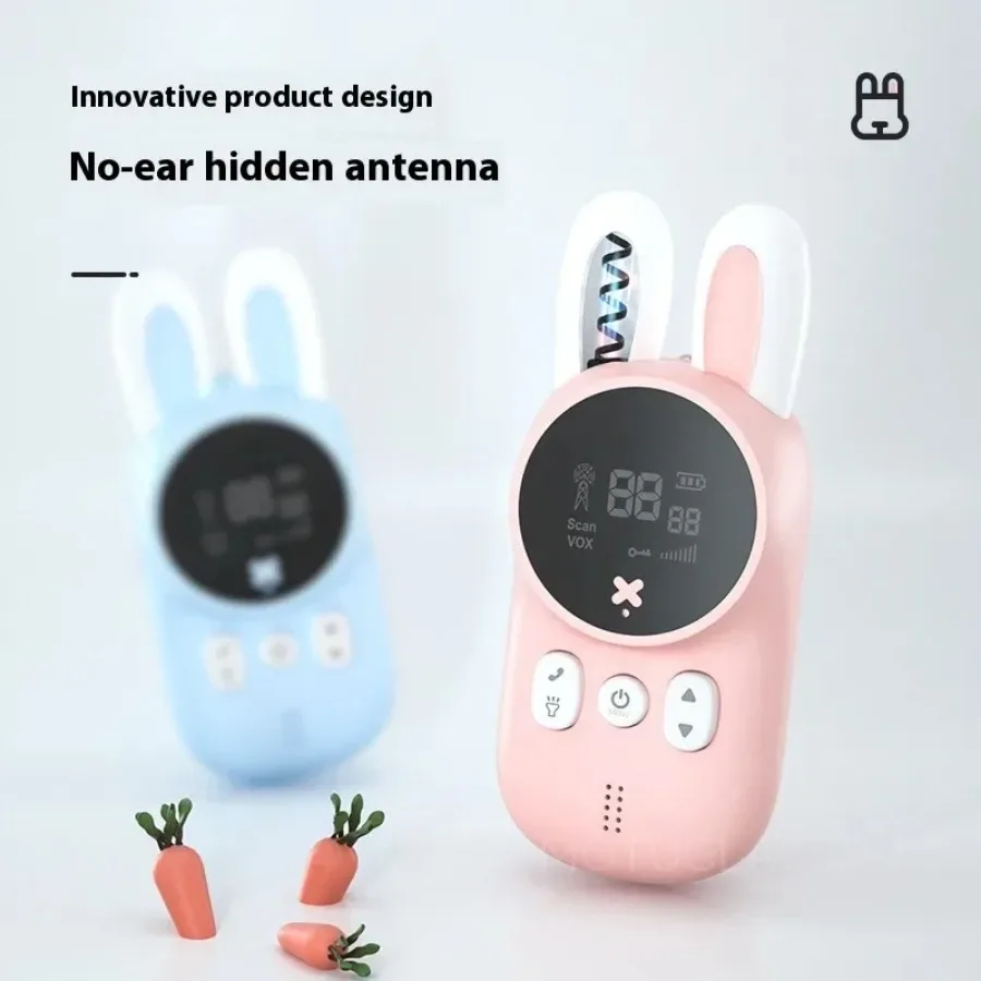 Mini walkie talkies inalámbricos para niños con llamada de largo alcance para interacción al aire libre entre padres e hijos