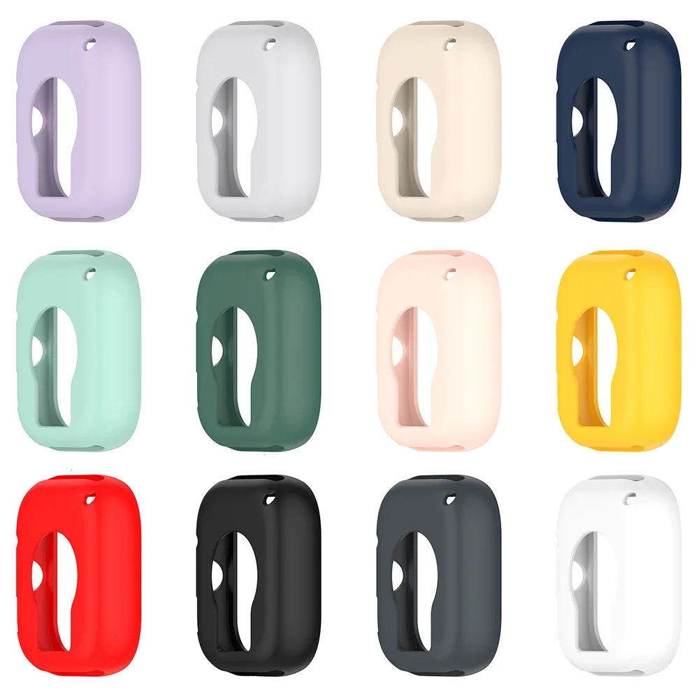 Suitable for Xiaomi Redmi Watch 4 Case Soft and Durable Silicone Hollow Watch Protector Shell Protective Case Watch4