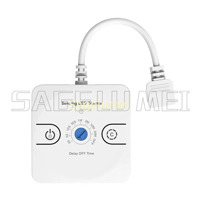 V3-E DC 12V 24V Dimmer Geeignet für Treppenkorridore Schrank Innenlichtsensor Schalter Controller Sensor 3CH LED Controller
