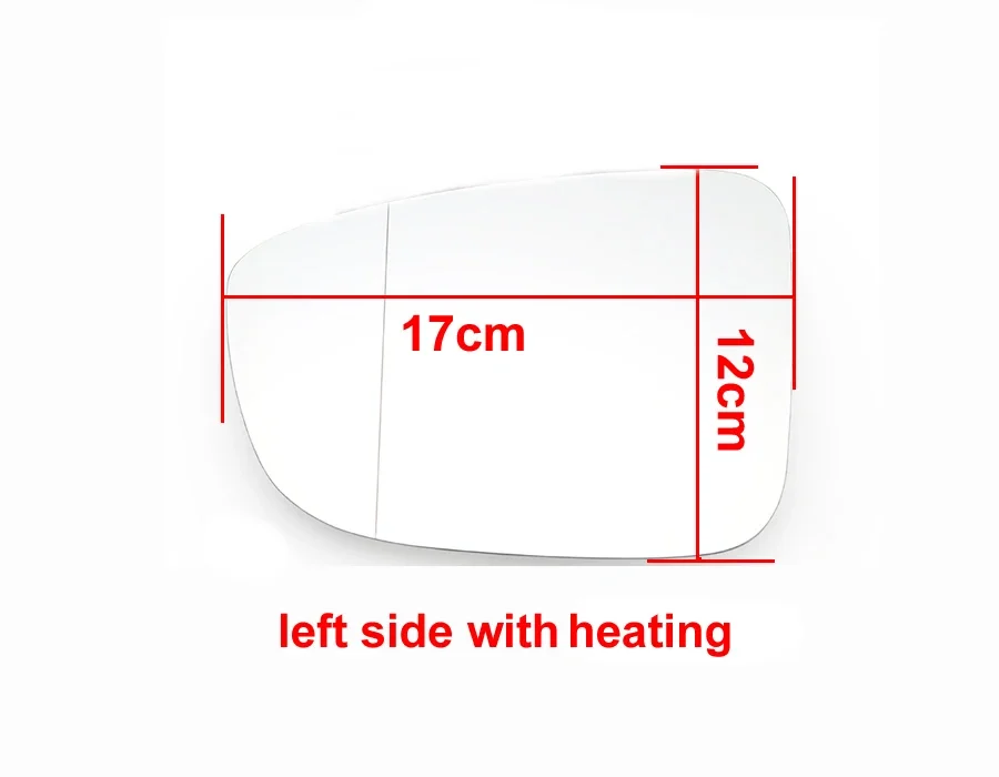 For Mazda 6 Atenza 2014 - 2016 Car Accessories Exterior Mirrors Reflective Lens Rearview Mirror Lenses Glass with Heating