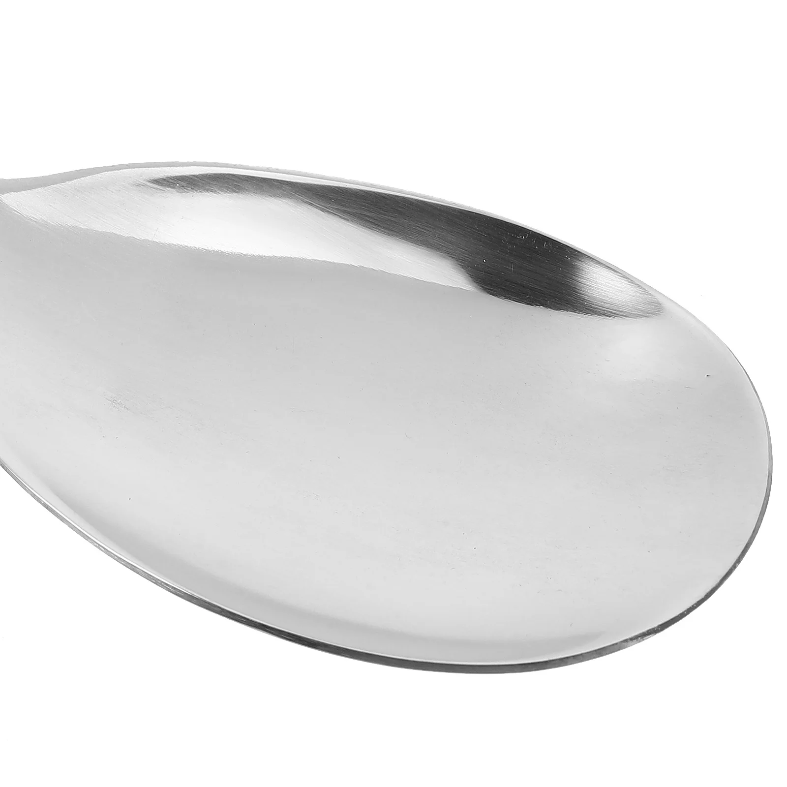 

1pcs Stainless Steel Serving Spoon With Hook Large Soup Ladle For Hot Cold Foods Kitchen Buffet Restaurant Use